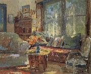 Colin Campbell Cooper, Cottage Interior